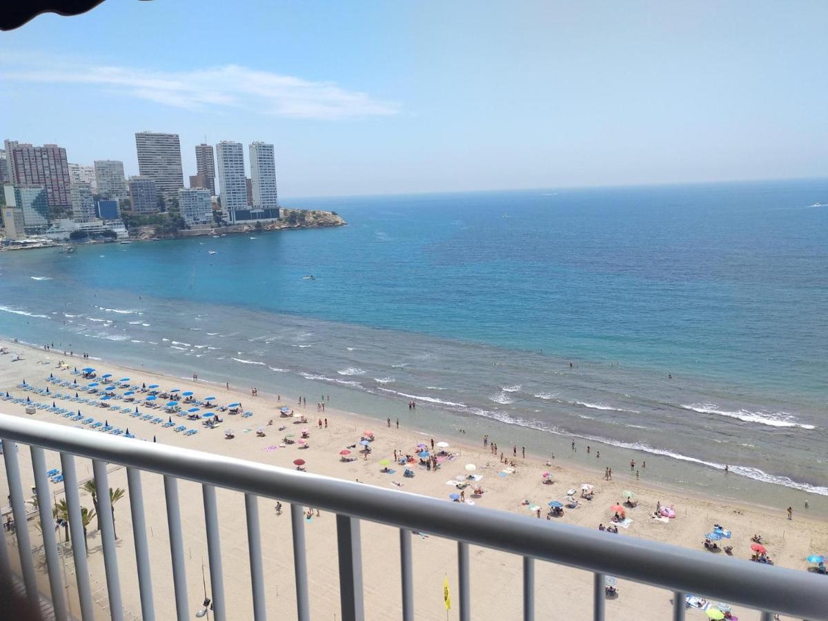 Apartamento En Benidorm A 1A Linea Del Mar Exterior foto